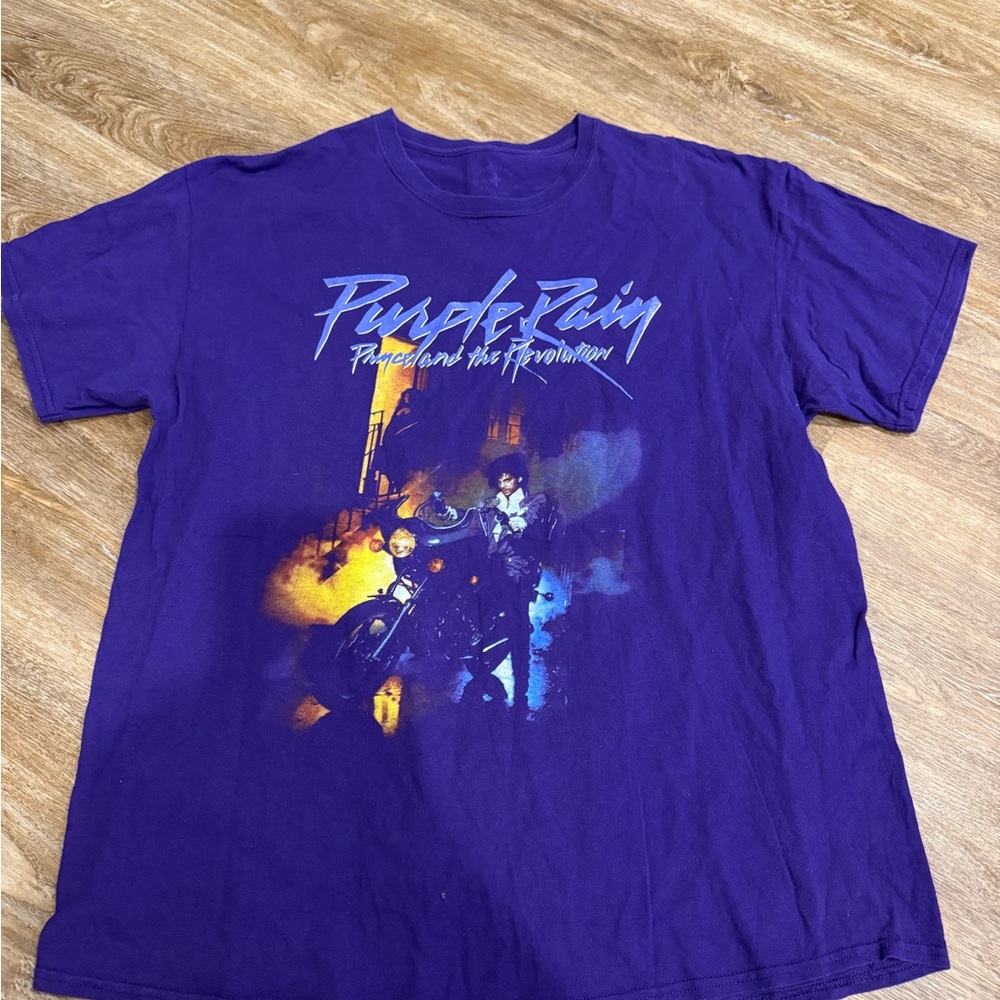 Purple Graphic T-Shirt